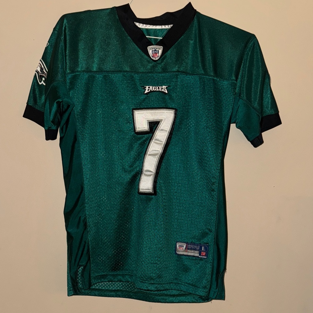 NFL Michael Vick Youth Large Green Eagles Men's Jersey